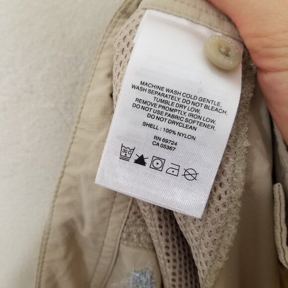 Columbia PFG Performance Fishing Gear Convertible Pants Size 14 - Picture 10 of 10